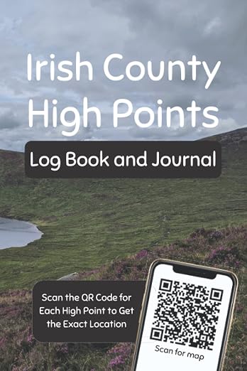 Irish County High Points - Log Book and Journal front cover