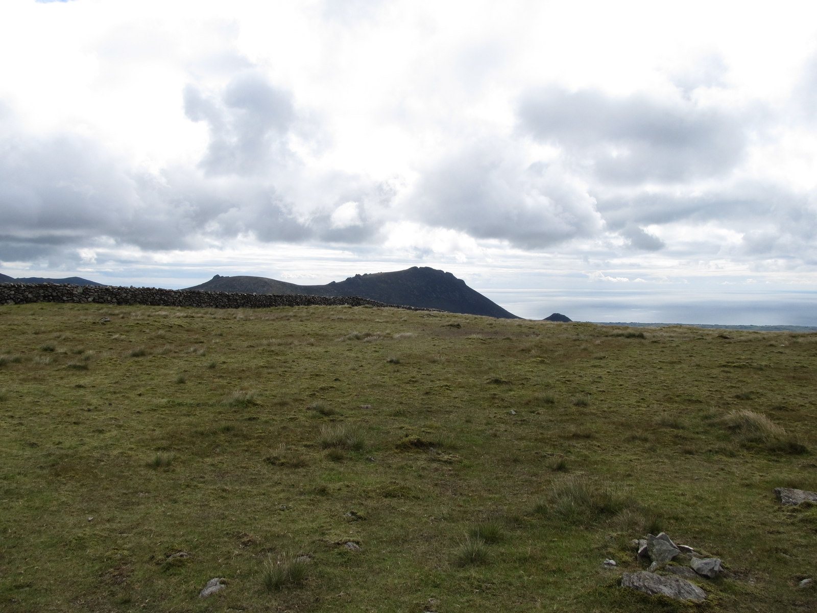 The summit plateau of Slieve Muck